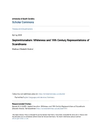 Whiteness and 19Th Century Representations of Scandinavia