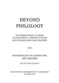 Beyond Philology