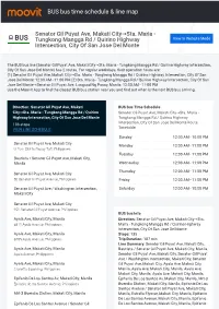 BUS Bus Time Schedule & Line Route