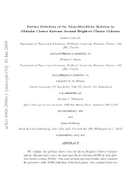 Further Definition of the Mass-Metallicity Relation In