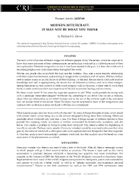 Modern Witchcraft: It May Not Be What You Think