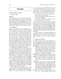 Essential NFSS2, Version 2 Default Typeface in a Document Had Three Choices: 1
