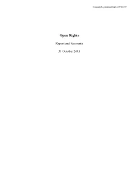 Open Rights Group