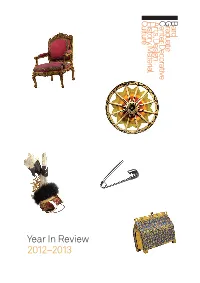 Year in Review 2012–2013 About the BGC