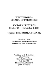 The Book of Mark