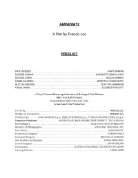 Ammonite Production Notes FINAL 29042020