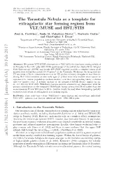 Arxiv:1702.03108V1 [Astro-Ph.GA] 10 Feb 2017 Results from Nearby, Resolved Star-Forming Regions