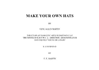 Make Your Own Hats