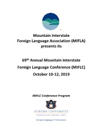 Program MIFLC Final October 7