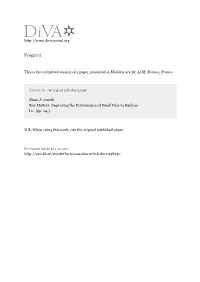 Size Matters: Improving the Performance of Small Files in Hadoop In: (Pp