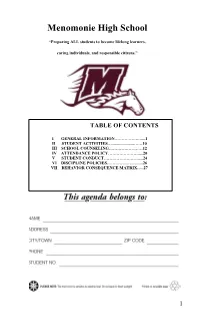 Student Handbook