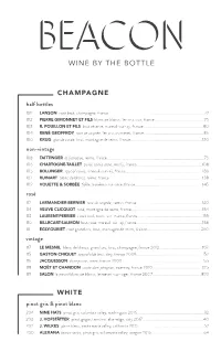 Wine by the Bottle