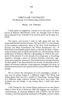 808 I Shall Speak in Fragments, Instead of in One Piece, of Some Pieces Of