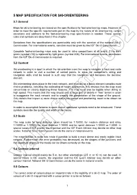 International Specification for Ski-Orienteering Maps (Isskiom)