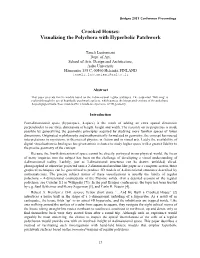 Visualizing the Polychora with Hyperbolic Patchwork