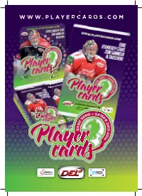 DEL Playercards Checkliste
