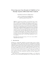 Protecting Last Four Rounds of CLEFIA Is Not Enough Against Diﬀerential Fault Analysis