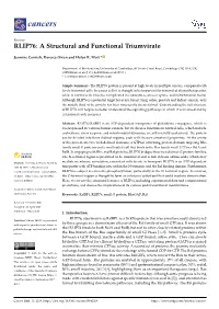 RLIP76: a Structural and Functional Triumvirate
