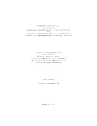 A Benefit-Cost Analysis for the Use Of