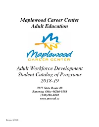 Workforce Development V.A. Handbook