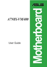 A7N8X-VM Front Matter.P65
