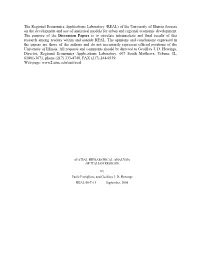 Spatial Hierarchical Analysis of Italian Regions