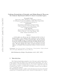 Arxiv:2101.00653V1 [Math.FA] 3 Jan 2021