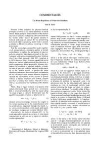 Commentaries