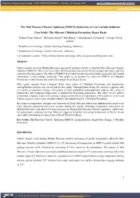 The Mid Miocene Climatic Optimum (MMCO) Indication at Low Latitude Sediment Case Study: the Miocene Cibulakan Formation, Bogor Basin