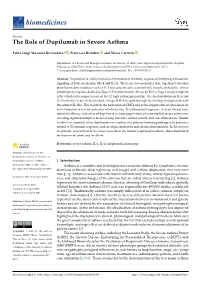 The Role of Dupilumab in Severe Asthma