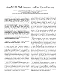 Web Services Enabled Openoffice.Org