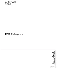 DXF Reference