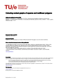 Colouring Contact Graphs of Squares and Rectilinear Polygons