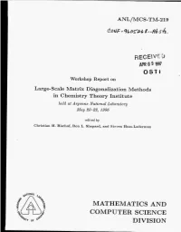 Mathematics and Computer Science