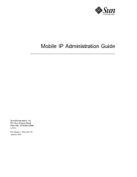 Mobile IP Administration Guide