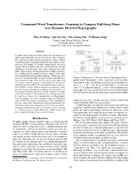 Compound Word Transformer: Learning to Compose Full-Song Music Over Dynamic Directed Hypergraphs