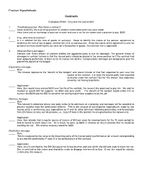 Practice Hypotheticals Contracts