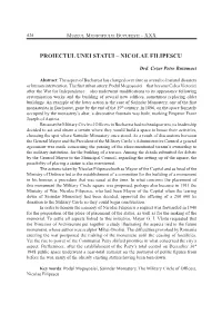 Proiectul Unei Statui – Nicolae Filipescu
