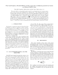 First Low-Frequency Einstein@Home All-Sky Search for Continuous Gravitational Waves in Advanced LIGO Data