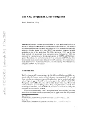 The NRL Program in X-Ray Navigation