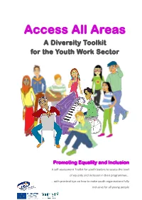 Access All Areas a Diversity Toolkit for the Youth Work Sector