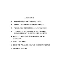 Appendix H 1. References Used for Chapter Iv 2