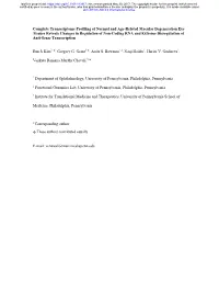 Complete Transcriptome Profiling of Normal and Age-Related Macular