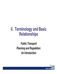 Terminology and Basic Relationships