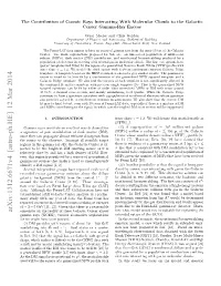 The Contribution of Cosmic Rays Interacting with Molecular Clouds to the Galactic Center Gamma-Ray Excess