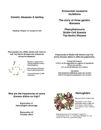 Tay Sachs Disease Testing