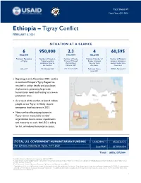 02.03.2021 Tigray Fact Sheet #1