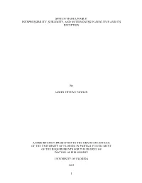 University of Florida Thesis Or Dissertation Formatting