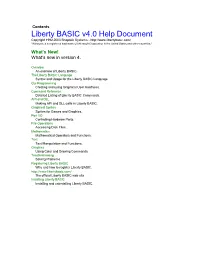 Liberty BASIC for Windows V4