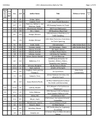 7/2/2016 LRCC Library Inventory Alpha by Title Page 1 of 474 C Or J
